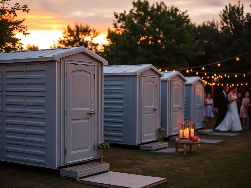 Texas Porta Potty partner crew delivering a portable restroom in Beeville, TX
